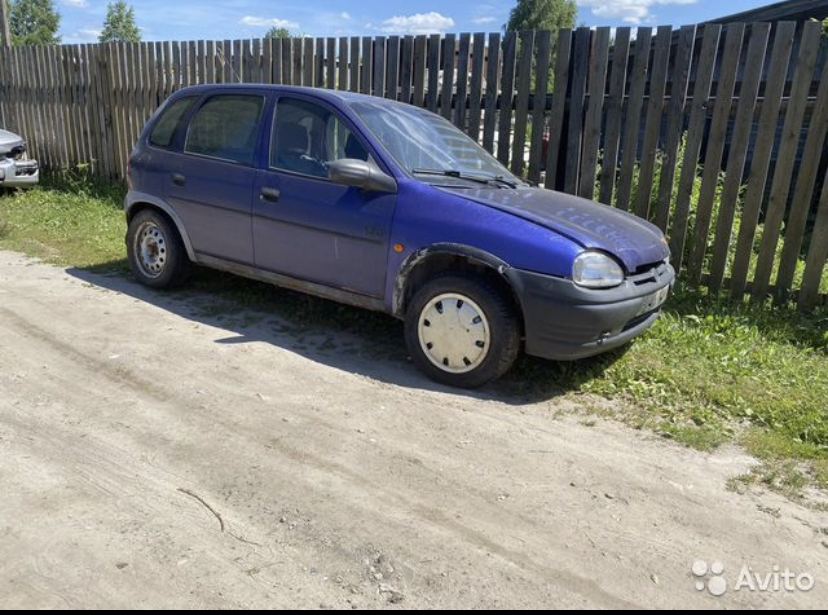 Opel - Corsa B 1996 г.в.