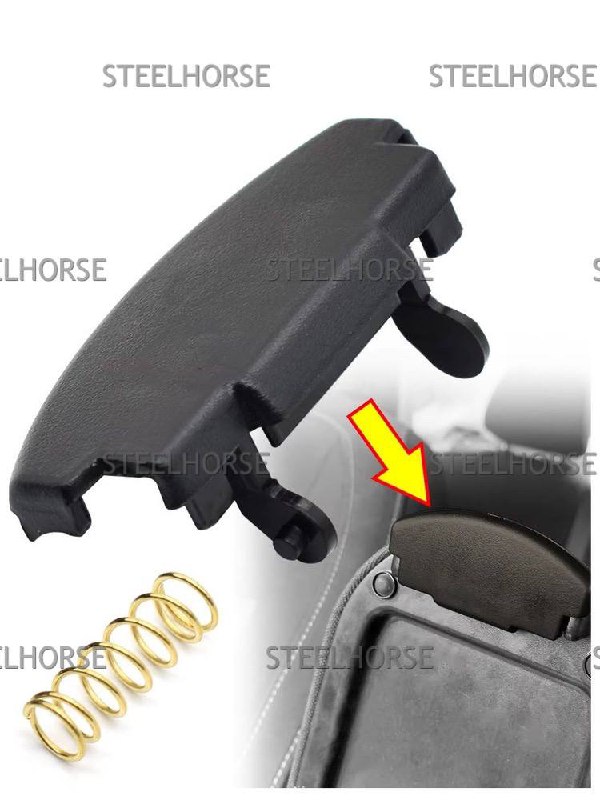 Ручка подлокотника VW Golf4; Passat B5; Polo; Octavia A4; Rapid; Ibiza (черная) 3B0868445B41; 3B0868445 SH-8725