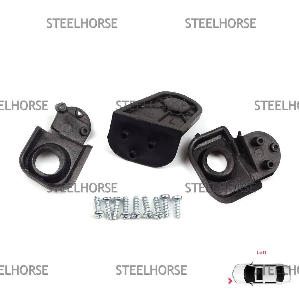 Кронштейн фары левой (к-кт) Fiat Doblo 2005-2009 51805935; 1361266080; 1353198080; 1356687089 EH-406011