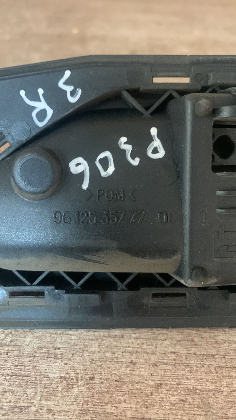Peugeot 306 (1993-2003) Ручка двери внутренняя Peugeot 306 2002 9612535777 914446